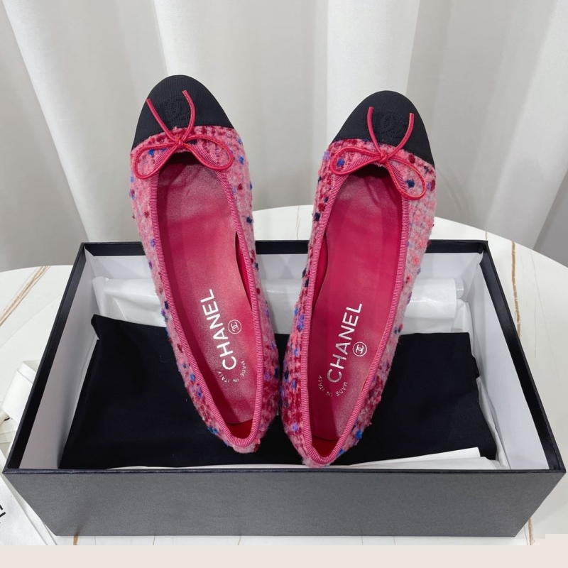 Ch*el flat shoes
